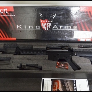 未使用 King Arms Colt M4A1 RIS GBB ...