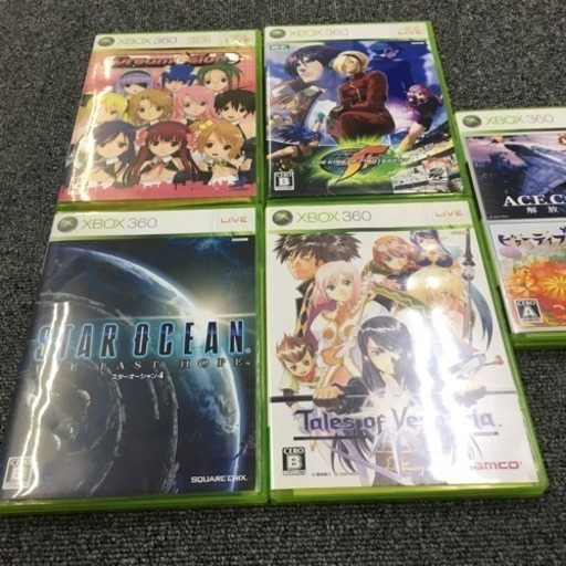 Xbox360 ソフト8本豪華セット 新品パーツ多数