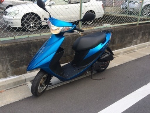スズキ アドレスV50 人気の青