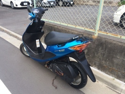 スズキ アドレスV50 人気の青 スズキ アドレス 新車（スズキ