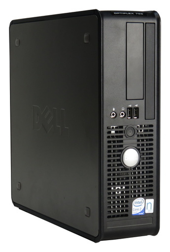 Dell OptiPlex 755 SFF Q6700 クアッドコアPCと24型モニターセットで８,０００円　!