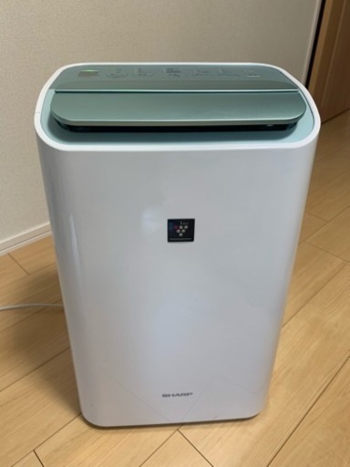 シャープ 除湿脱臭空気清浄機 CV-DF100-W SHARP 空気清浄機能付除湿機