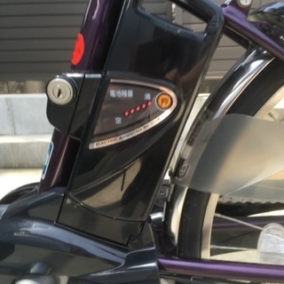 パナソニック電動アシスト自転車26インチビビDX美品。
