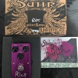 Suhr 歪みエフェクター RIOT おまけ付き