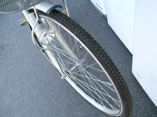 札幌 26インチ 自転車 ママチャリ シティサイクル 切替なし 荷台付き