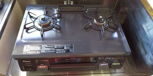 ガステーブル(都市ガス専用)パロマ IC-N86B-L
