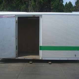 ♪千BE61♪物置♪コンテナ♪鍵付き♪サイドドア付♪アルミ箱♪ ♪千BE61♪物置♪コンテナ♪鍵付き♪サイドドア付♪アルミ