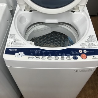 全自動洗濯機 TOSHIBA AW-60GK 6.0kg 2012年製