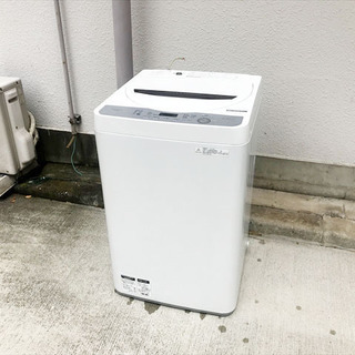大田区・品川区・目黒区送料＆設置無料■分解清掃済■超美品■シャープ■2018年製■5.5キロ縦型洗濯機■ES-GE5B-T