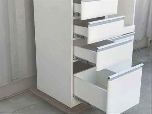 ニトリ　食器棚　幅80　クリスナ　80KB-WH ニトリ食器棚幅80クリスナ80KB-WH