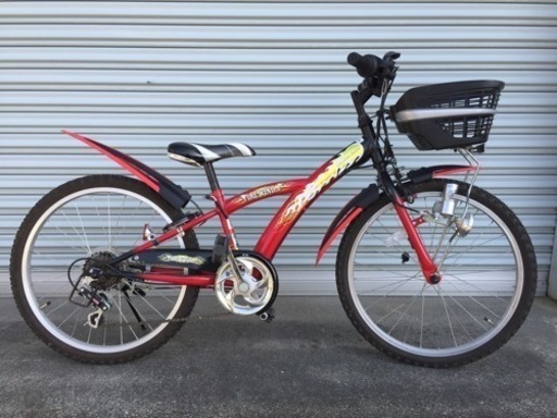 子供用自転車 22インチ 6段変速