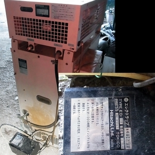 日立　コンプレッサー　POD-0/75PTB　820時間　動作OK　富里市 