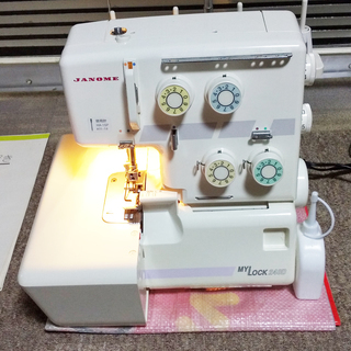 ジャノメ MY LOCK 240D ロックミシン 4本糸 JANOME 中古備品 家電