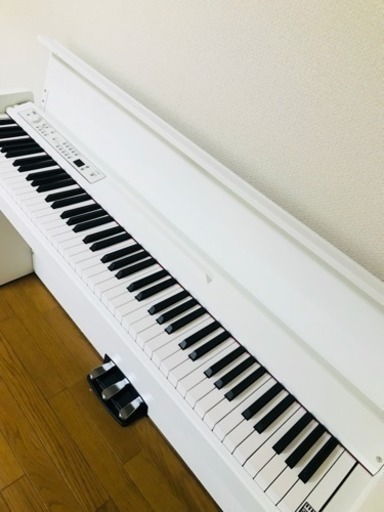 Korg コルグ ホワイト ピアノ 電子ピアノ おしゃれ 売ります こう 名古屋の鍵盤楽器 ピアノの中古あげます 譲ります ジモティーで不用品の処分