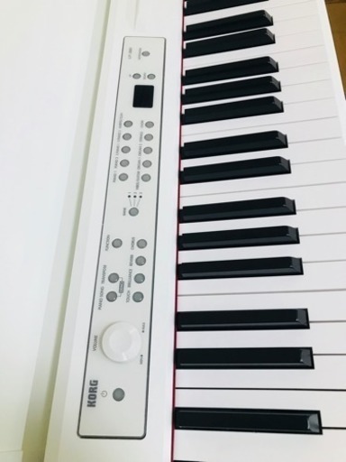 KORG コルグ ホワイト ピアノ 電子ピアノ おしゃれ 売ります 【公式通販】