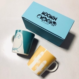 【新品未使用】ムーミン&ニョロニョロ マグカップセット