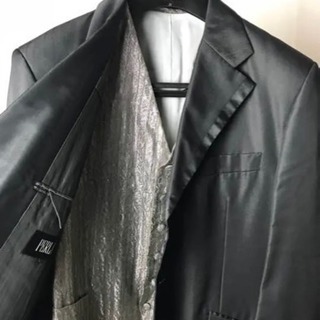 Lサイズ タキシード&ベスト&ウイングカラーシャツ PERLA