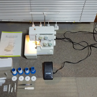 ジャノメ MY LOCK 240D ロックミシン 4本糸 JANOME 中古備品