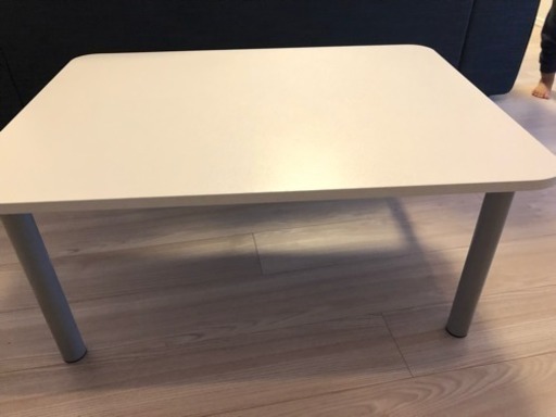 ニトリ ローテーブル(白) (けーこ) 南行徳のテーブル《座卓、ローテーブル》の中古あげます・譲ります｜ジモティーで不用品の処分