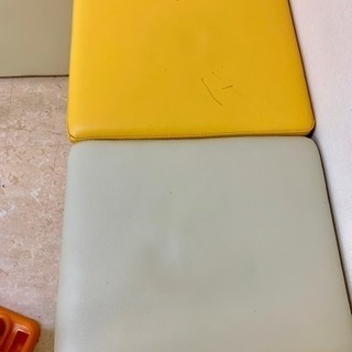 キューブスツール キッズコーナー 待合室に 3色 12個セット