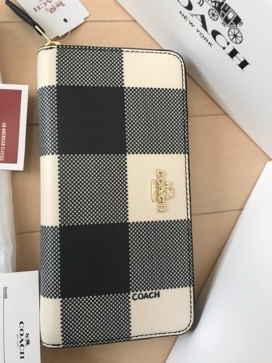 コーチ長財布新品未使用