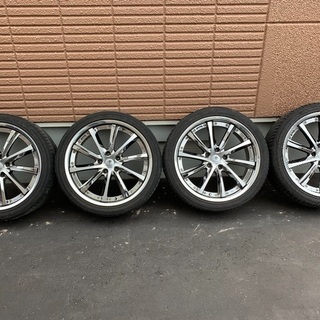 WEDS クレンツェ ヴィシュヌ 19インチアルミホイール タイヤセット