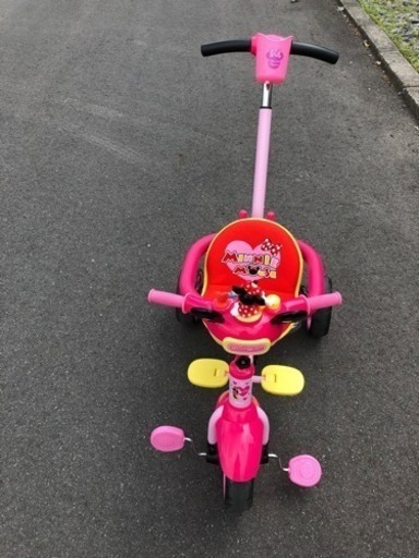 ミニーちゃん三輪車
