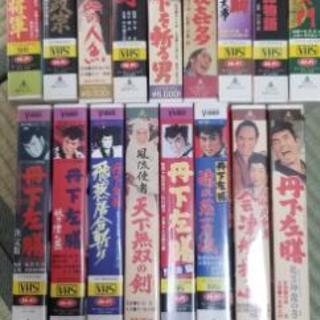 時代劇📼VIDEO☆大友柳太郎主演☆丹下左膳、中村錦之助他