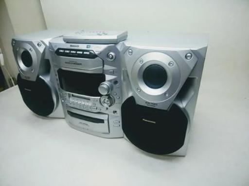 パナソニックcd Md カセットコンポ00年製ジャンク品sa Ns77md Pickers 岐阜のオーディオ コンポ の中古あげます 譲ります ジモティーで不用品の処分