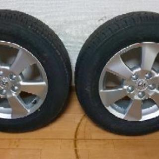 アルファード純正アルミホイールとタイヤセット