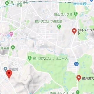 軽井沢 土地 170平米 傾斜地 未造成