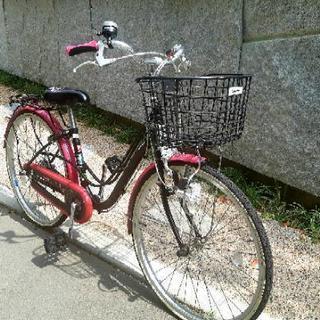 小中学女の子向け】 パナソニック自転車リセ LEDビームランプ 24インチ