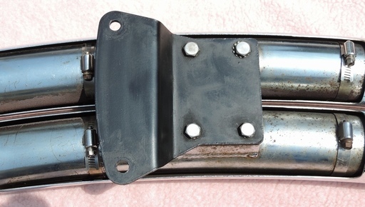 逆車YAMAHA XVS950A用ビッグラディウス2-INTO-2PCフルエキゾースト