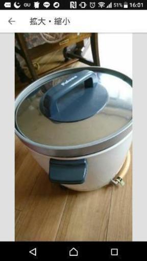 パロマ都市ガス業務用炊飯器