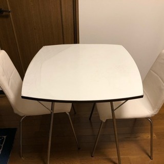 【取りに来れる方限定】フランフラン テーブル&椅子