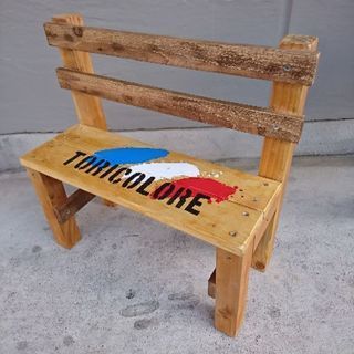 木製 オリジナルチェア ミニベンチ DIY 店舗什器 ビンテージ...