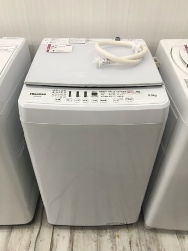 売約済み☆   2018年製 Hisense 全自動洗濯機 HW-G55A-W