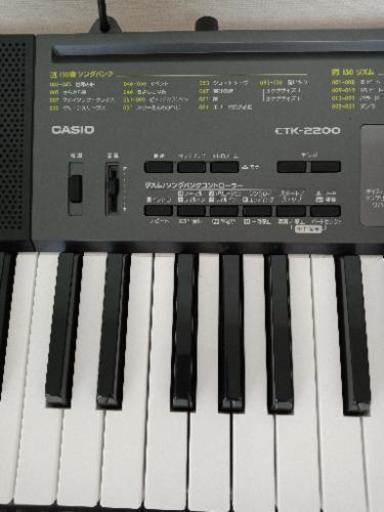 CASIO電子キーボードCTK-2200