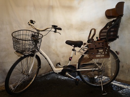 PA060505ｍ　適正価格！中古電動アシスト自転車　パナソニック　gyutto（2010）（新品バッテリー付き）