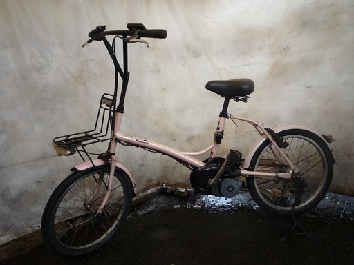 PA100505S　適正価格！中古電動アシスト自転車　パナソニック　Sugar Drop　（2009）