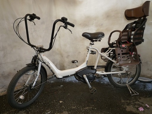 YA120505K　適正価格！中古電動アシスト自転車　ヤマハ　PAS　KISS　mini　（新品バッテリー付き）