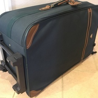 【交渉中】大型布製キャリーバッグ スーツケース トラディショナル...