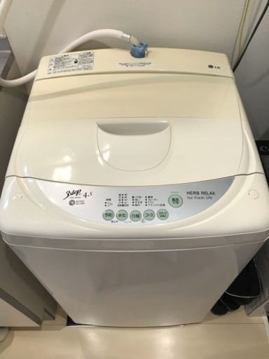 洗濯機 LG製 中古