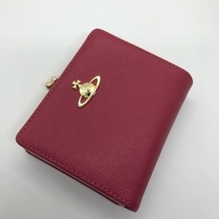 🌟Vivienne Westwood 二つ折り財布 ◇カラー/濃いピンク