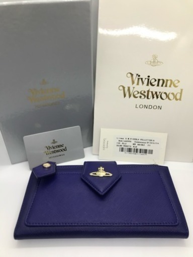 Vivienne Westwood 長財布 ◆カラー／BLUE