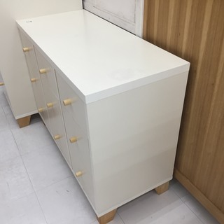 取りに来て頂ける方限定！MOMO natural(モモナチュラル)の3段チェストの