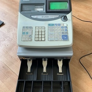 レジスターTE-2100 CASIO 中古