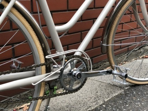 取引中】室内保管美品】tokyobike Lite 26インチ アイボリー