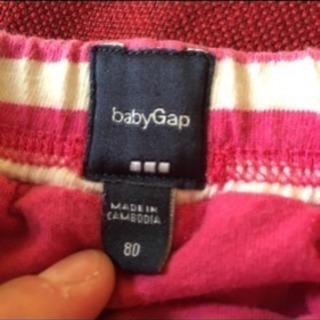 babyGap・パンツ付き スカート 80   