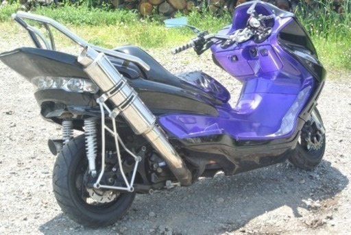 【YAMAHA マジェスティ】ブラック×パープル！！現車確認大歓迎！！ YAMAHA マジェスティ】ブラック×パープル！！現車確認大歓迎